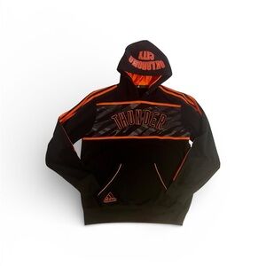 Vintage Adidas OKC Oklahoma City Thunder Men's Hoodie Medium Limited Edtn 2013